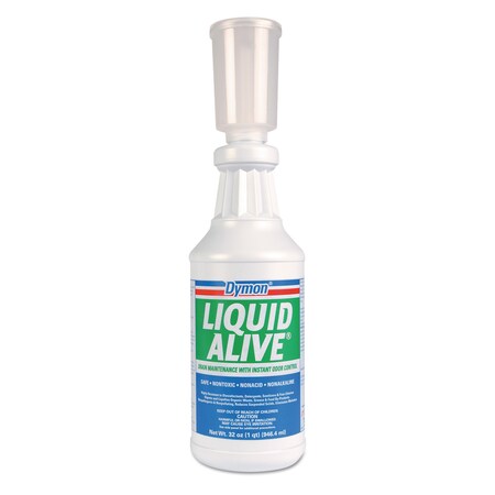 Dymon LIQUID ALIVE Enzyme Producing Bacteria, 32 oz. Bottle, PK12 23332